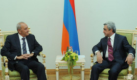 President Serzh Sargsyan received the Speaker of the National Assembly of Lebanon Nabih Berri