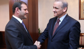 Taron Margaryan had a meeting with the Mayor of Beirut Bilal Hamad