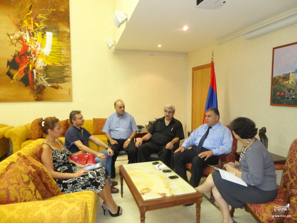 Armenian Genocide Centenary Central Body meeting was held at the premises of the Embassy of Armenia