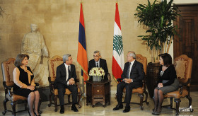 PRESIDENT SERZH SARGSYAN CONCLUDED HIS OFFICIAL VISIT TO THE REPUBLIC OF LEBANON