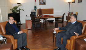 Ambassador Kocharian’s meeting with the Minister of Tourism of the Republic of Lebanon