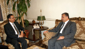 Ambassador of Armenia to Lebanon Ashot Kocharian met with the Minister of Foreign Affairs and Emigrants Dr. Adnan Mansour