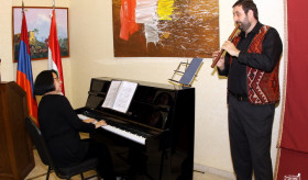 Memorial concert dedicated to the 98th anniversary of the Armenian Genocide took place at the Embassy of Armenia in Lebanon on April 29