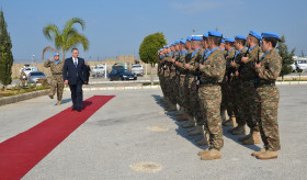Meeting with Armenian peacekeepers