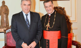 Ambassador Kocharian met with the Patriarch Bechara Rahi