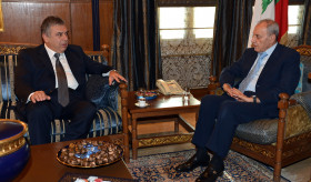 Ambassador Kocharian met with the Speaker of the Parliament of Lebanon 
