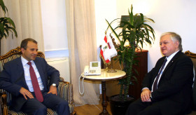 Minister of Foreign Affairs Edward Nalbandian visited Lebanon