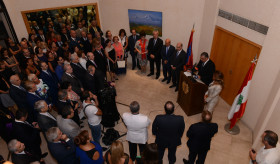 Official reception on the occasion of the 24th anniversary of Independence of the Republic of Armenia