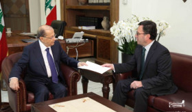 Ambassador Samvel Mkrtchian was received by the President of Lebanon  General Michel Aoun