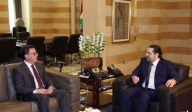 Ambassador Samvel Mkrtchian met Defense Minister of Lebanon Yacoub Sarraf